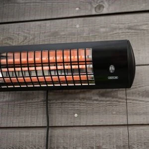 1.8kW IPX4 Wall Mounted Infrared Patio Heater with 3 Power Settings by HeatlabĀ® - Image 6