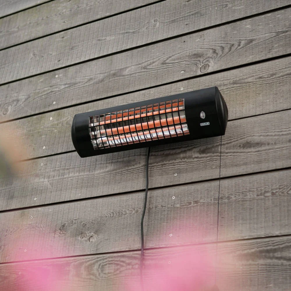 1.8kW IPX4 Wall Mounted Infrared Patio Heater w/ 3 Power Settings | HeatlabĀ® - Image 7