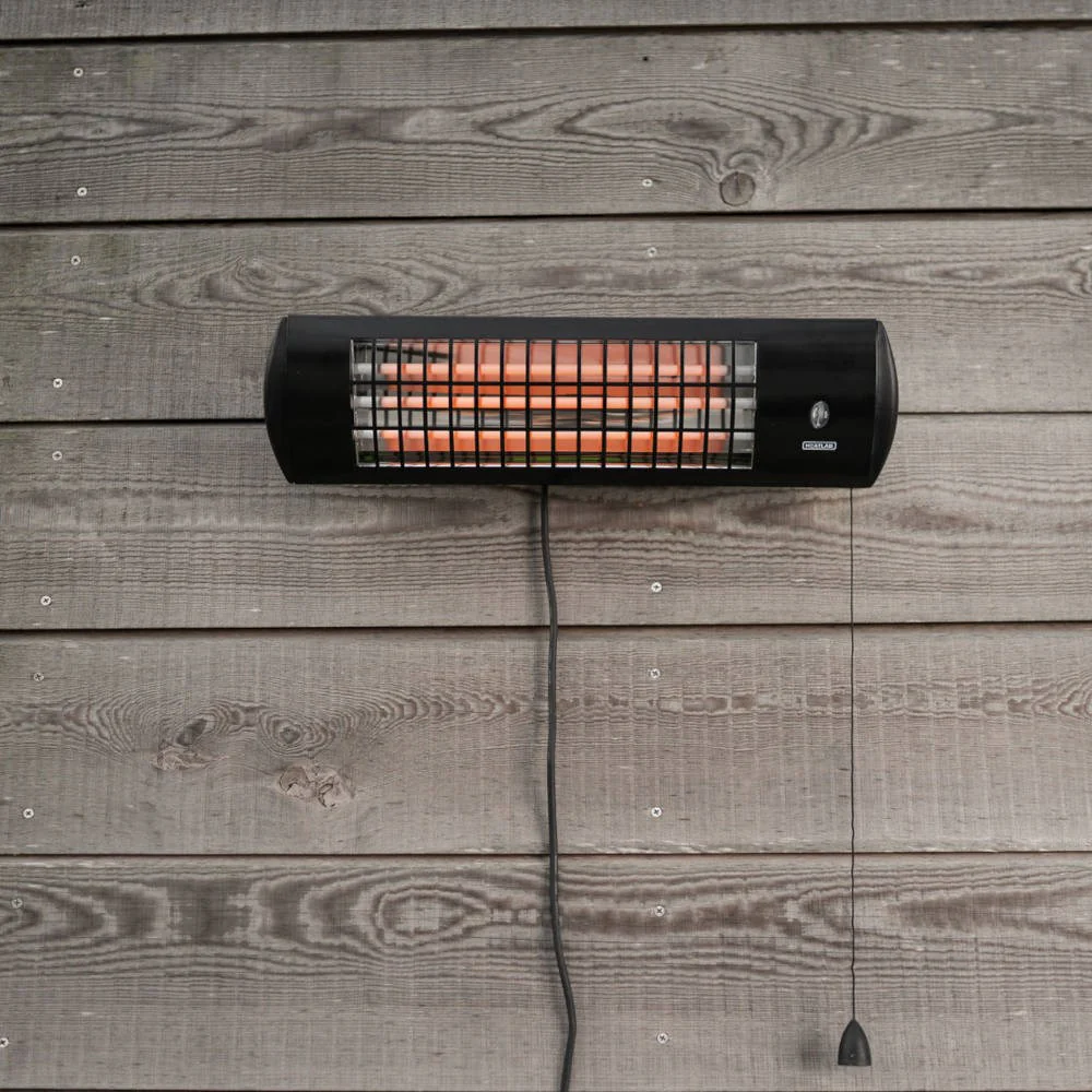 1.8kW IPX4 Wall Mounted Infrared Patio Heater w/ 3 Power Settings | HeatlabĀ® - Image 8