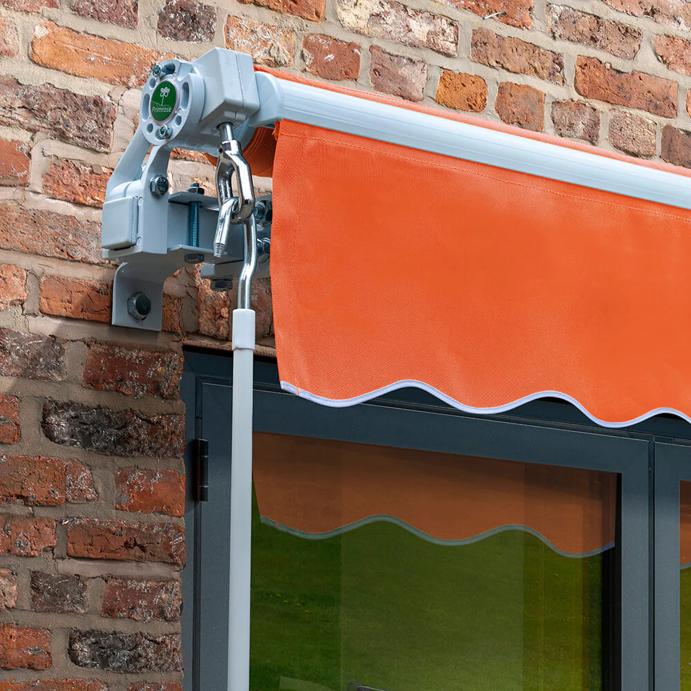 2.0m Budget Manual Awning, Terracotta - Image 2