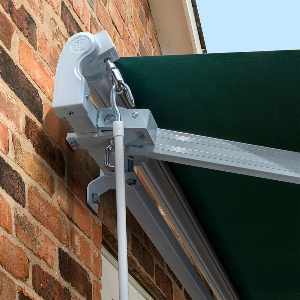 2.0m Standard Manual Awning, Plain Green - Image 4