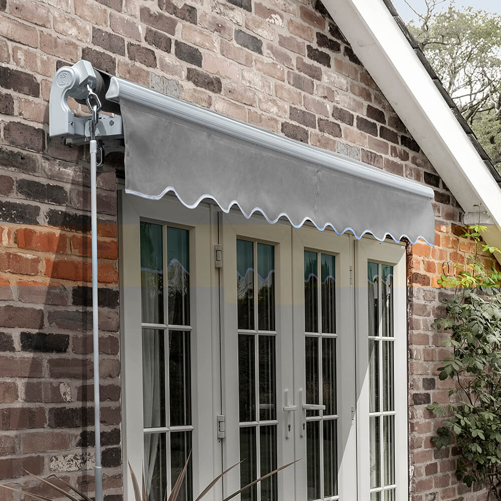2.0m Standard Manual Awning, Silver - Image 7