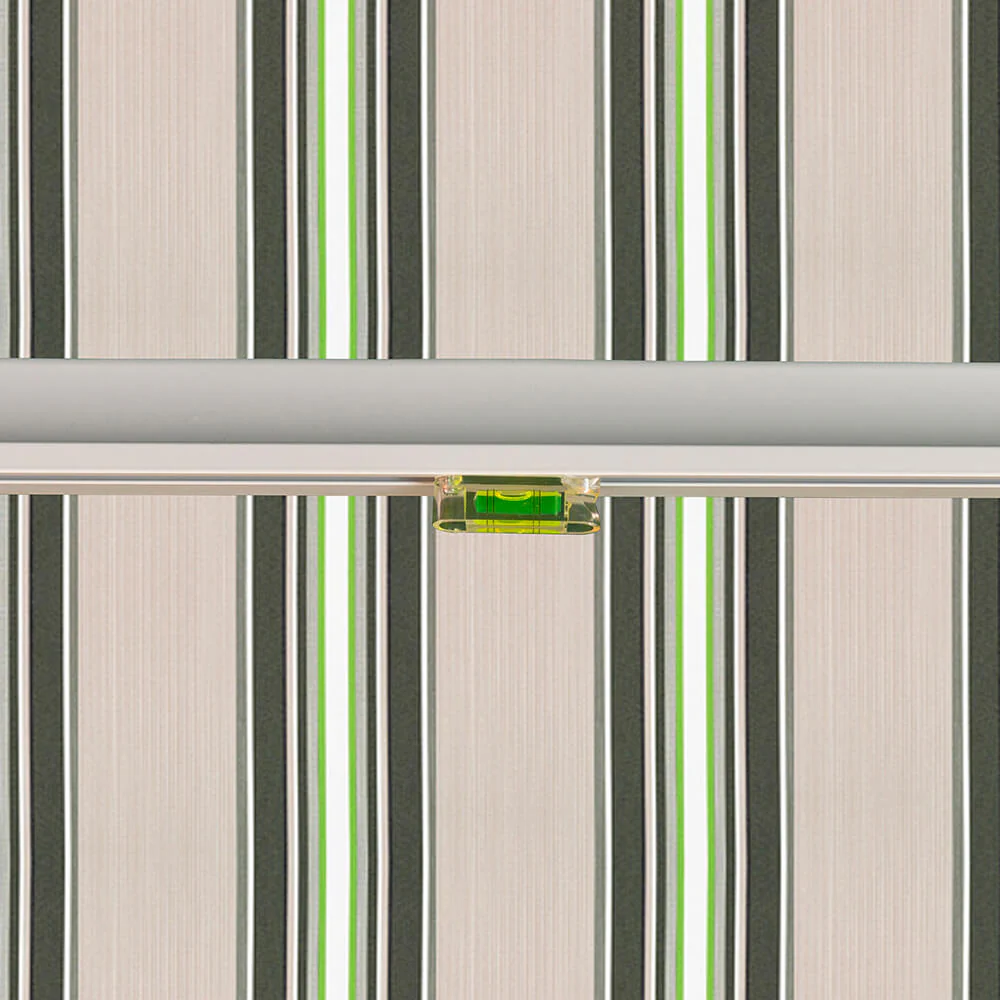 2.5m Budget Manual Awning, Multi Stripe - Image 6