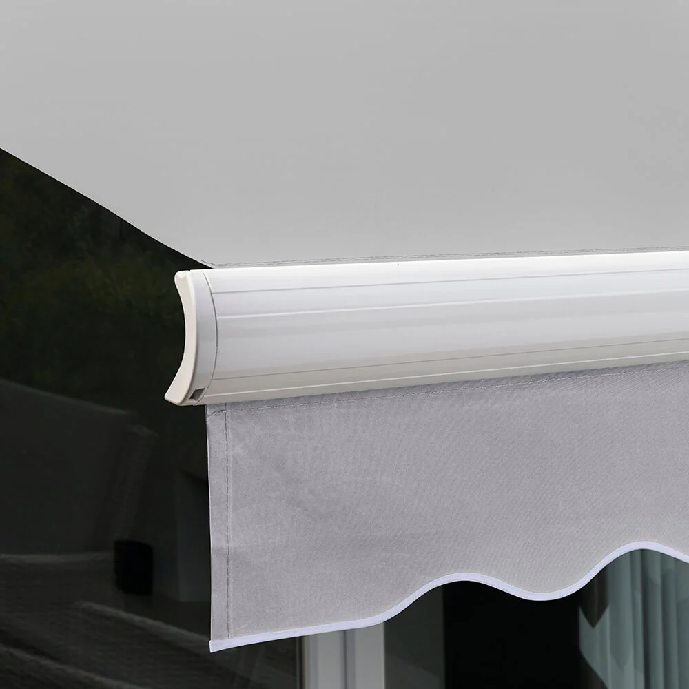 2.5m Full Cassette Manual Awning, Silver - Image 4
