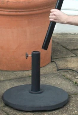 Freestanding Electric Quartz Bulb Patio Heater w/ Remote | Heatlab® - Image 3