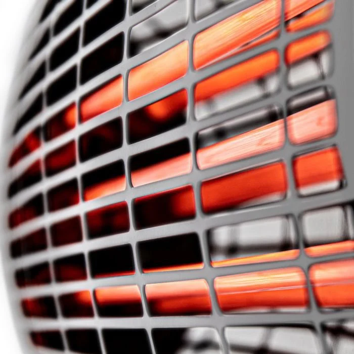 2kW IPX4 Freestanding Electric Quartz Patio Heater w/ Remote | HeatlabĀ® - Image 9