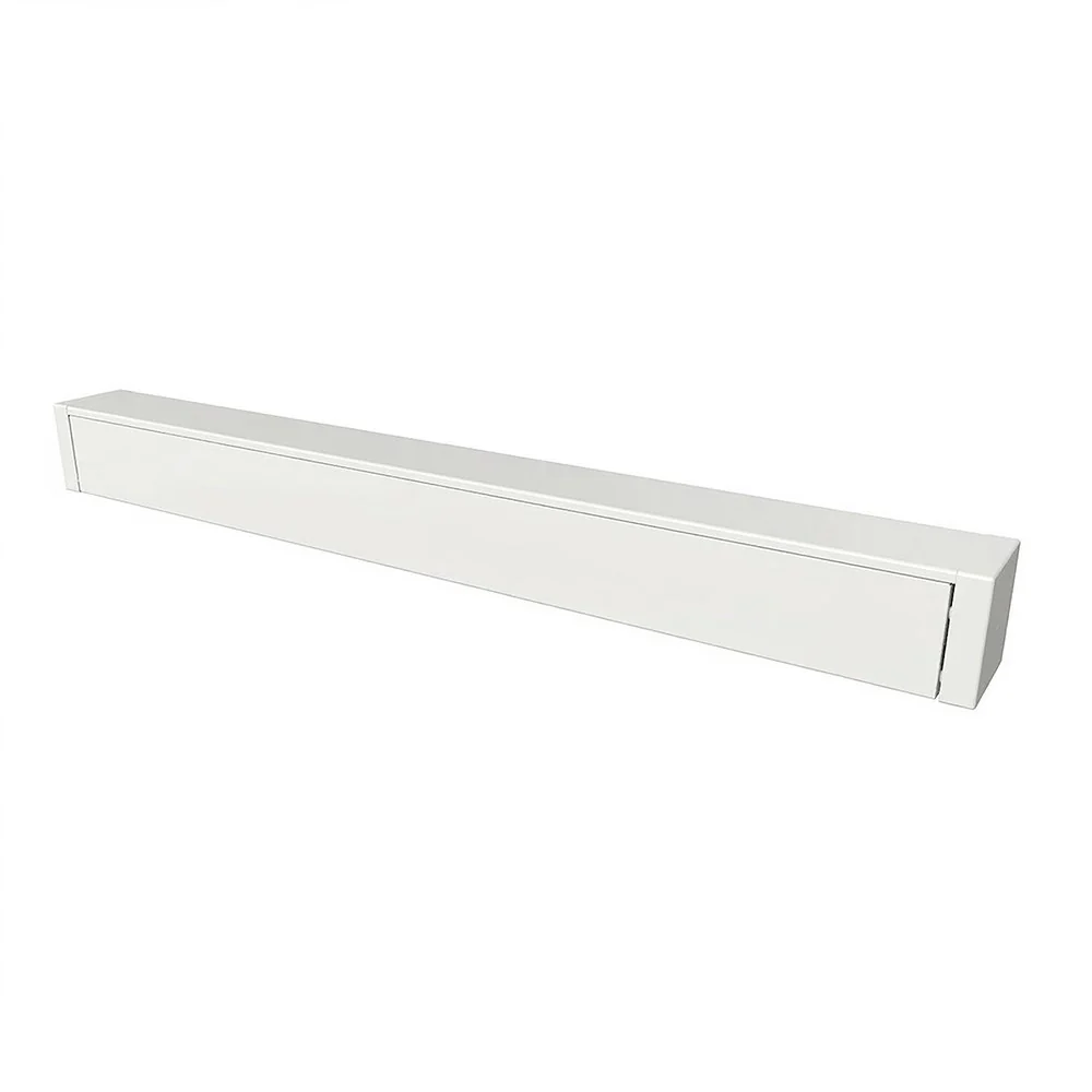 2.5M Deluxe Wireless Full Cassette Electric Awning With Lights (White Cassette) | Pin Stripe Grey - Image 7