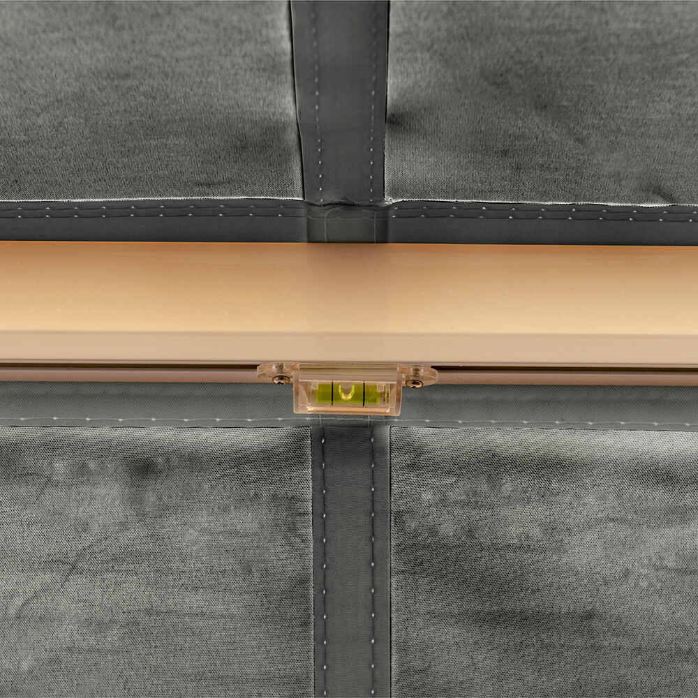 3.0m Half Cassette Manual Awning, Charcoal - Image 4