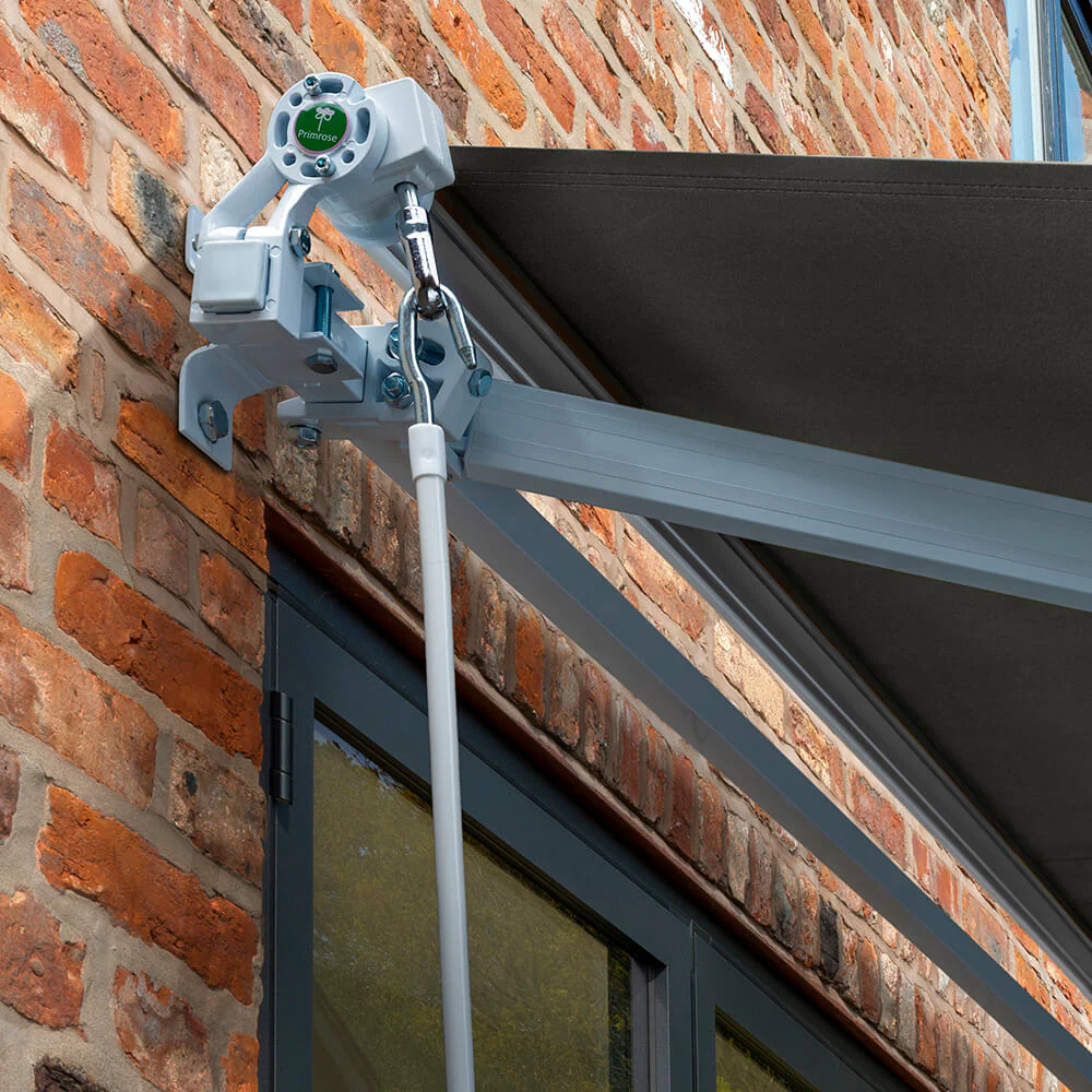 3.5m Budget Manual Awning, Charcoal - Image 4