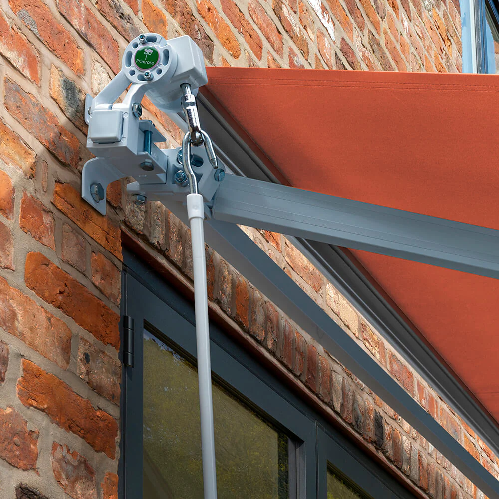 3.5m Budget Manual Awning, Terracotta - Image 4