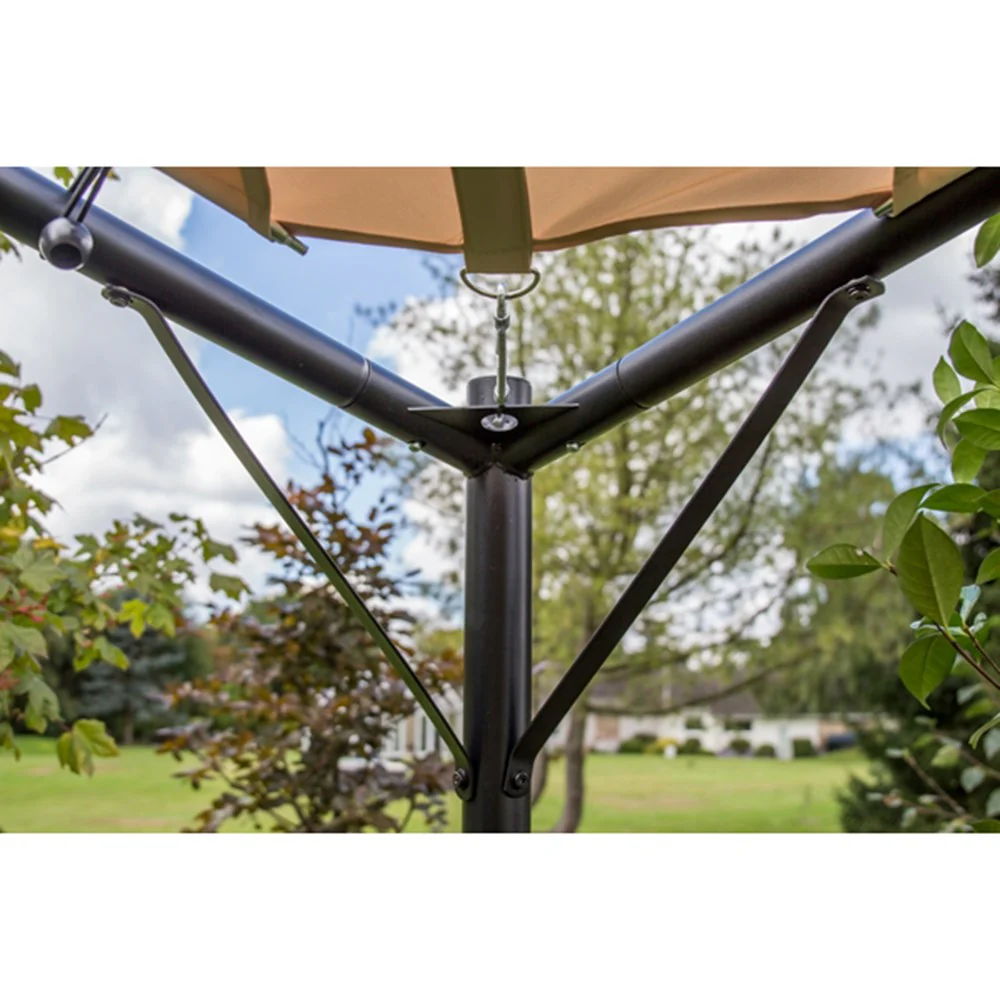 3.5M Square Portable Steel Frame With Sail Shade - Image 8