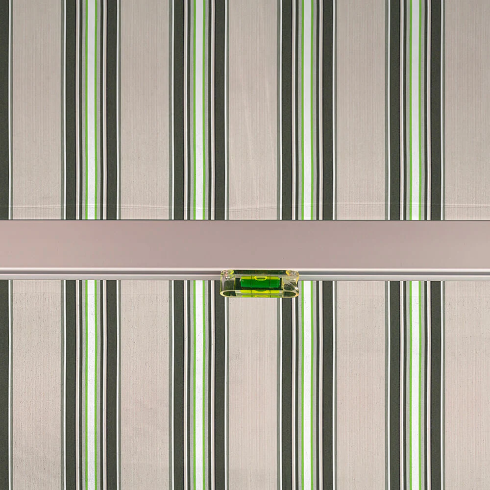3.5m Standard Manual Awning, Multi Stripe - Image 6