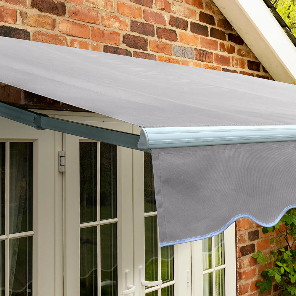 3.5m Standard Manual Awning, Silver - Image 4