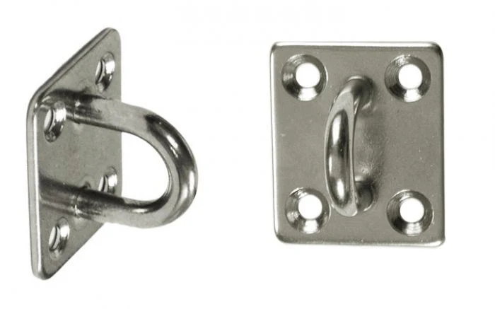 3cm x 3.5cm Stainless Steel Rectangular Pad Eye | Sail Shade Fitting Accessories - Image 3