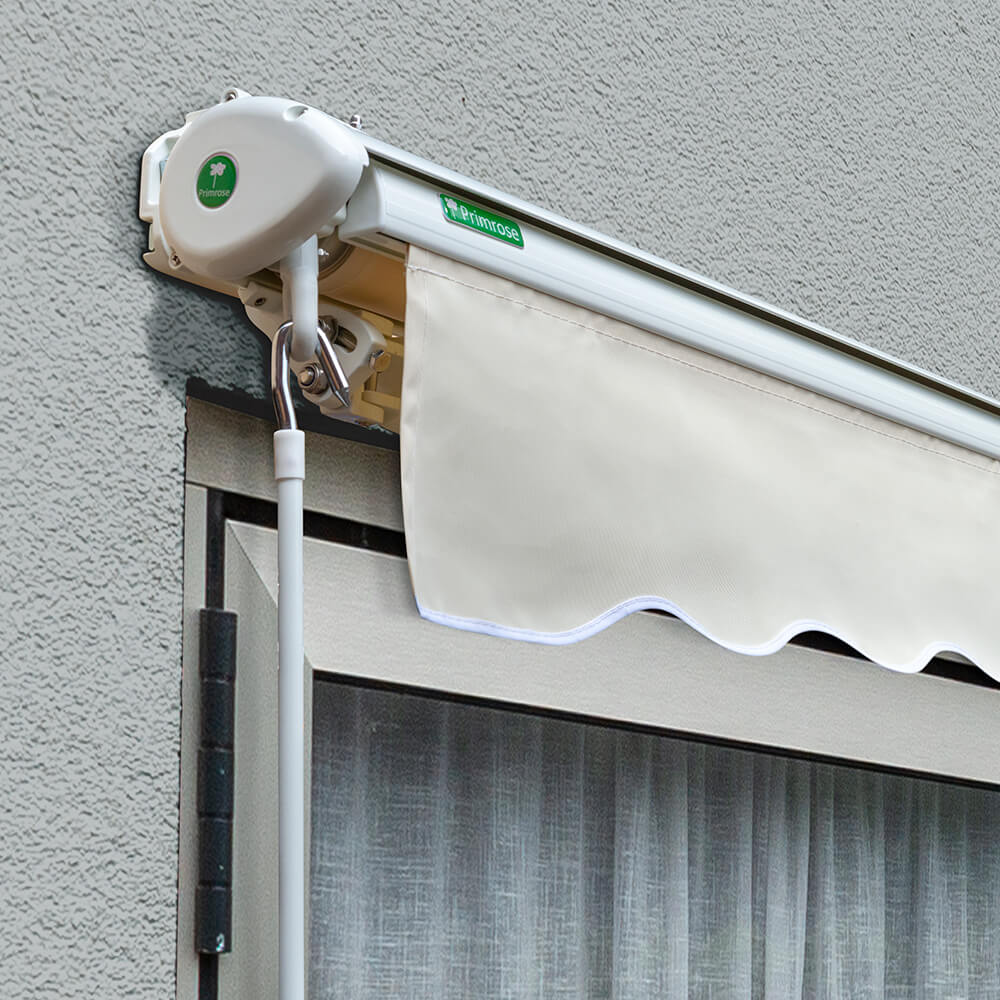 4.0m Half Cassette Electric Awning, Ivory - Image 2