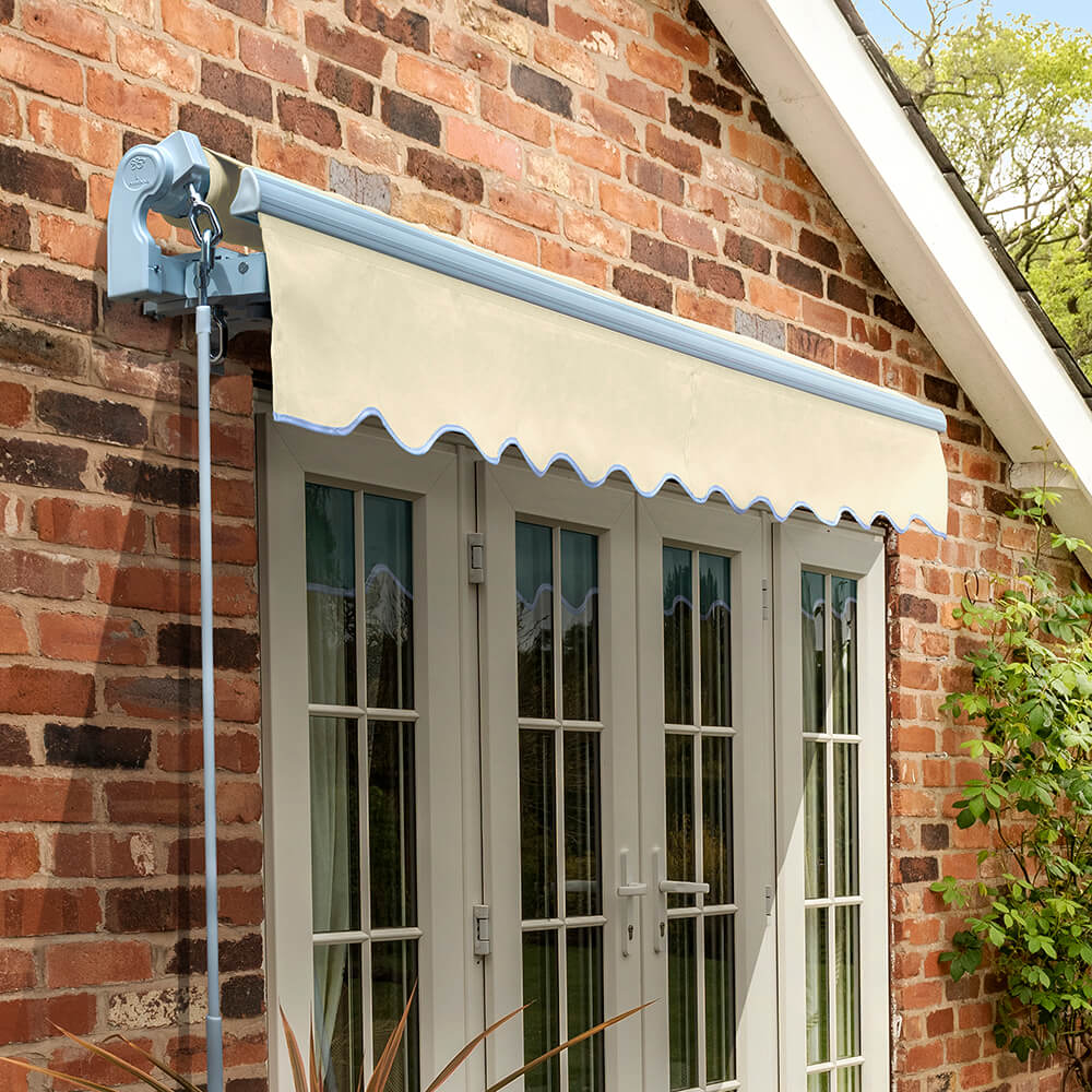 5.0m Standard Manual Awning, Ivory - Image 7