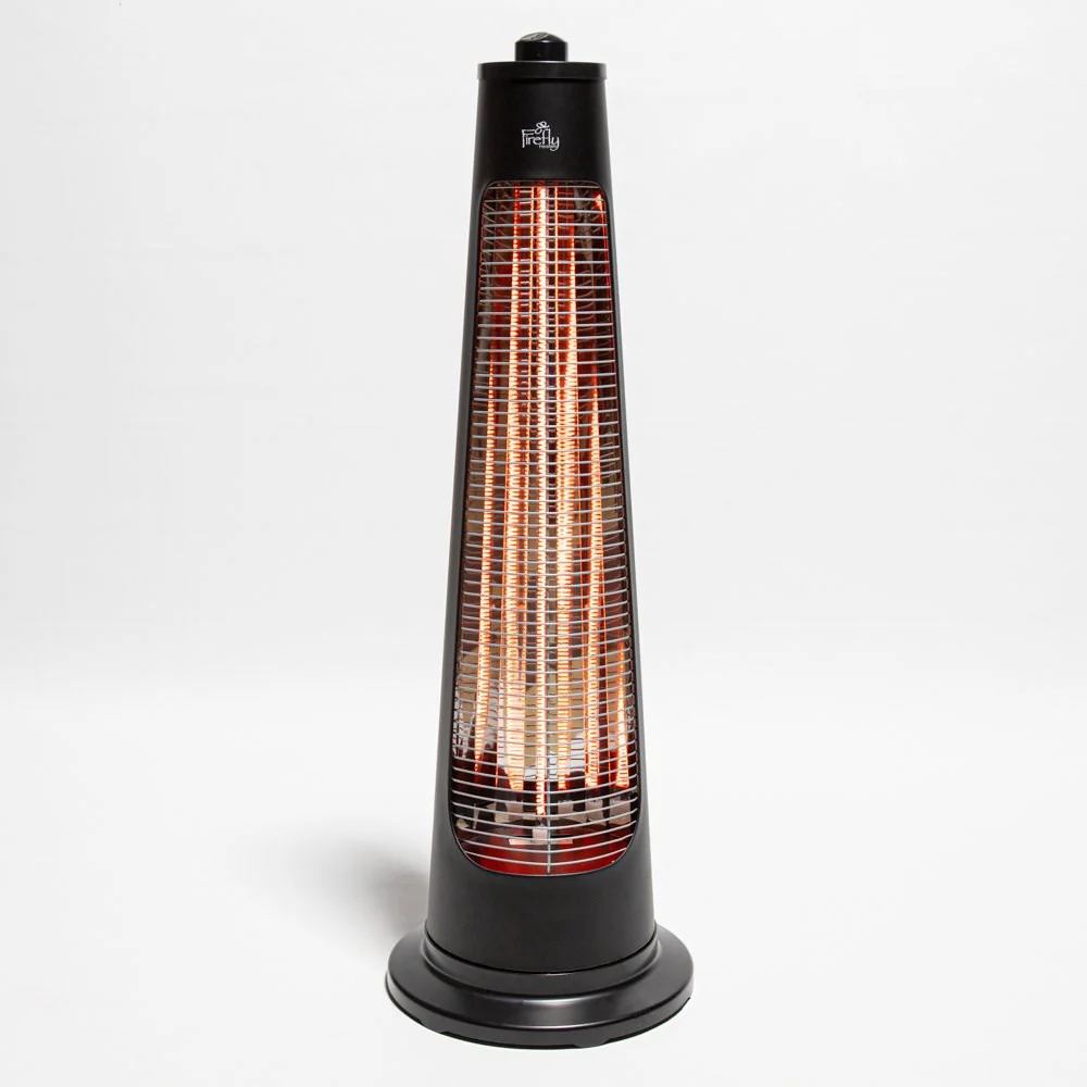 900W IPX4 Streamline Rotating Electric Quartz Bulb Heater | Heatlab® - Image 2