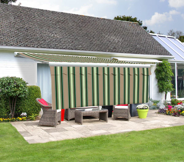 3m Dropdown Multi Stripe Valance (1m Drop)