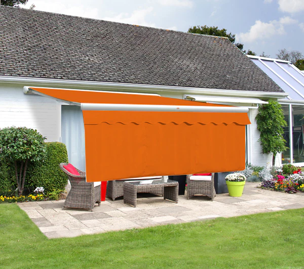4m Dropdown Terracotta Valance (1m Drop)