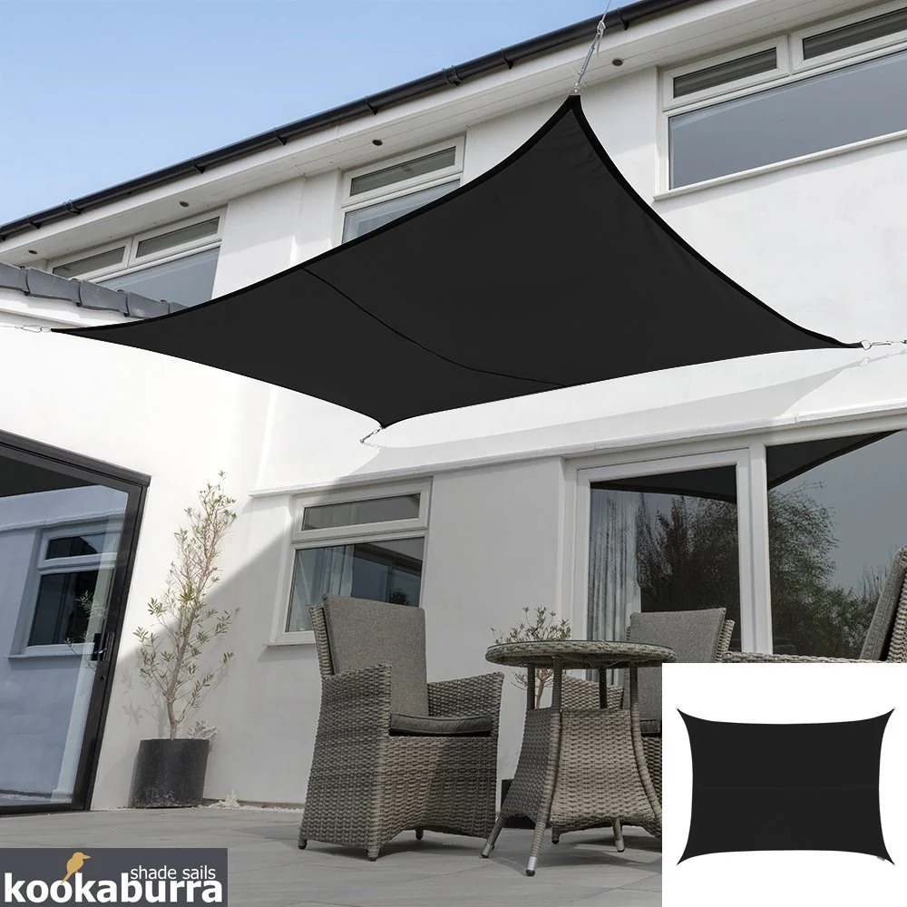 Sail Shade | Premium Waterproof | Black - Image 4