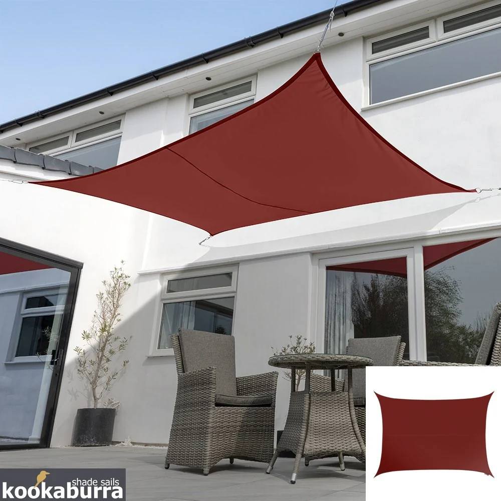 Sail Shade | Premium Waterproof | Burgundy - Image 4