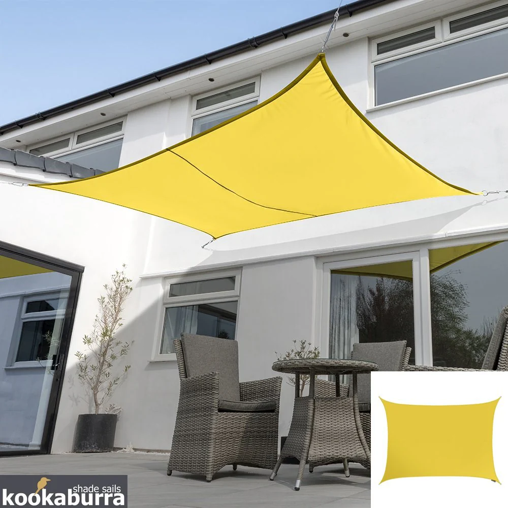 Sail Shade | Premium Waterproof | Yellow - Image 4