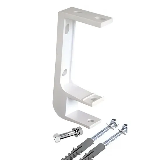 Set Of 2 Ceiling Wall Brackets For 35mm Torsion Bar - For 1.5m - 3m Budget Manual Awnings