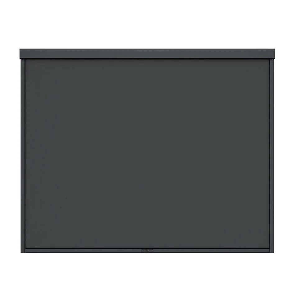 Single Charcoal Pulldown Side Shade for 3x4m Deluxe Pergola - Image 7