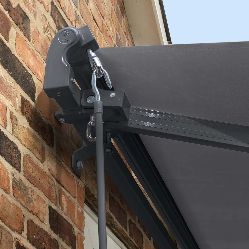 3m Standard Manual Silver Awning (Charcoal Cassette) - Image 6
